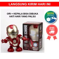Mainan Robot Anak Avenger Iron Man Ironman Smart Dance Robot Super Her