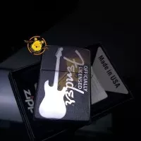 zippo custom print uv sablon fender bisa request