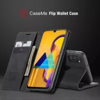 SAMSUNG Galaxy M21 Flip Case Caseme Dompet hp kulit lipat restro