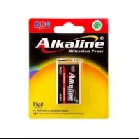 Baterai Kotak 9 volt Alkaline/harga per buah