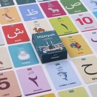 Kartu Edukasi Anak - FlashCard Hijaiyah - Mainan Anak - Kartu Belajar