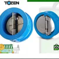 Wafer check valve cast iron jis 10k 6" inch TOZEN