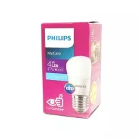 Lampu Philips LED BULB 4W Putih 4 w 4 watt 4watt