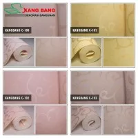 Wallpaper|Wallpaper Batik|Pink Gold |Murah|Premium Type C