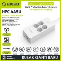 ORICO HPC-4A5U-EU Surge Protector Strip 4-Outlet with 5 USB SuperCharg