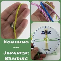 Gelang Friendship Bracelet Kumihimo Japanish Braiding Disk Circle Plat