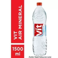 Air Mineral Vit Kemasan Botol Besar / 1 Karton (12 Botol) / 1500ml