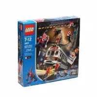 Mainan Lego Marvel Super Heroes Spider-Man's Train Rescue.