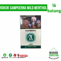 Rokok Sampurna / Sampoerna Mild Mentol / Menthol 16 per Bungkus