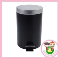 tempat sampah/Krisbow 20 Ltr Tempat Sampah Stainless - Hitam