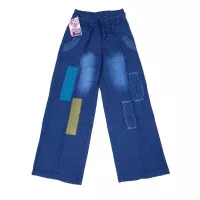 Celana jeans anak tempel 10-12 thn