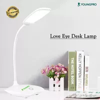 Lampu Love Eye Lampu baca Lampu meja belajar Desk lamp lampu kerja LED - Putih