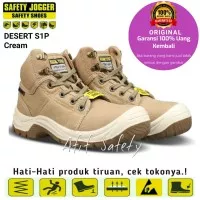 Sepatu Safety Jogger DESERT S1P Brown Terlaris / Joger Desert Ori 100%