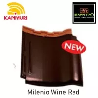 KANMURI Genteng Keramik Milenio Wine Red