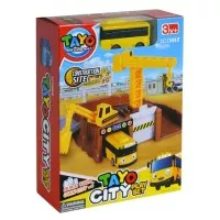 Iconix-Tayo the Little Bus - Tayo City Playset - Construction Sitea