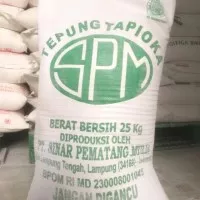 tepung tapioka SPM 25kg ( Grab dan Gosend Only )