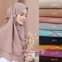 Jilbab Bergo Tali double layer/ jilbab instan