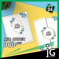 Undangan Pernikahan Mewah Kertas Jasmine 04