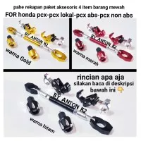 AKSESORIS-VARIASI MOTOR HONDA-PCX ABS-GANTUNGAN CANTOLAN KLEM DI STANG