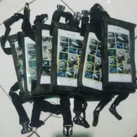 Holder Handphone-tas hp motor-Holder waterproof murah-Grab Gojek