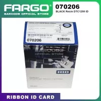 Fargo DTC1250ID Resin Black Ribbon | PN : 070206 HITAM ( 1000 Images )