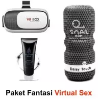 Paket Masturbasi Sex Toys Virtual Reality Seks VR Mainan Seks Fantasy