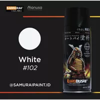 Samurai Paint Standard White 102 Putih Standar #102 Cat Aerosol