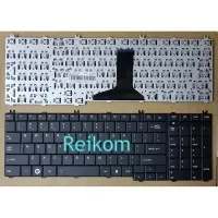 Keyboard laptop / notebook Toshiba C650, C655, C660, C665 hitam