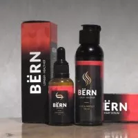 BERN super serum penumbuh rambut dan jenggot, dilengkapi shampoo