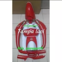 Honda scoopy fi cover body paketan depan tampa laci