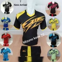 Baju Futsal Kaos Voli kostum volly seragam kaos olahraga mz kuning 22 - M