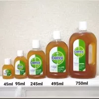 DETTOL ANTISEPTIK CAIR 245 ML,95 ML,45 ML,HANDSANITIZER 50 ML