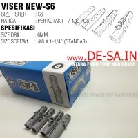 Viser S6 (Nylon) (1Box = 100pcs)