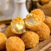 CHEESE BALLS / BITTERBALLEN DEGOED ISI 10 + CHEESE SAUCE