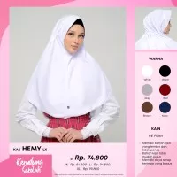 Kerudung Sekolah Rabbani Hemy Lx