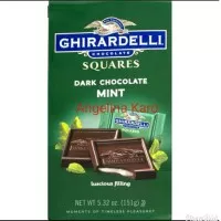 Ghirardelli Dark Chocolate Mint-Chocolate Import