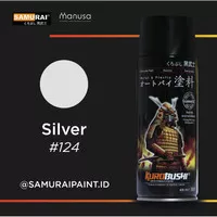 Samurai Paint Standard Silver 124 Perak Standar #124