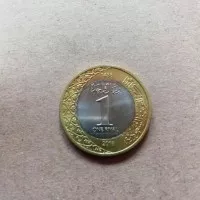 Koin Real Uang Arab Saudi 1 Riyal Kolektor Hobi Numismatik