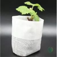 Polybag Kain Ramah Lingkungan (Bio Degradable) Ukuran 12 x 15 cm