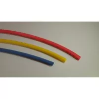 Selongsong Kabel Bakar 8mm Heatshrink Tubes (Hitam, Merah, Kuning)