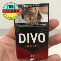 Divo Rokok Kretek 12 Batang - Djarum Jarum - Cigarettes Grosir