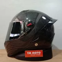 Helm Snail FFs1 Motif Carbon - Visor Iridium Silver