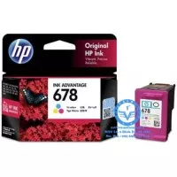 HP 678 Tri-color Ink Cartridge / Tinta Cartridge HP 678 Tiga Warna