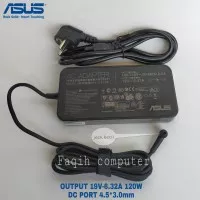 Adaptor Charger Laptop Asus 19V-6.32A DC 4.5*3.0mm