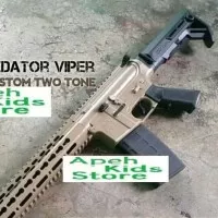 Airsoft Gun Spring M4 Predator Viper AR15 Mainan Tembak tembakan