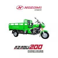 Nozomi Motor Roda Tiga Azabu 200 WCR EC Bak 200 cm - Harga OTR Jakarta - Hijau