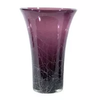 INTERIO - Vas Bunga Kaca Vase Flower Purple 8AC003S
