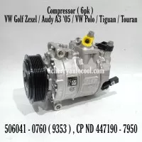 Compressor Ac Mobil VW Golf Zexel / Audy A3 '05 / VW Polo / Tiguan