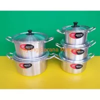 Panci Set 5 pcs / Panci Jawa Set / Panci Set Jawa / Panci Murah 5pcs