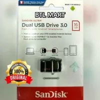 Sandisk OTG 16GB ULTRA DUAL, USB 3.0 ORIGINAL